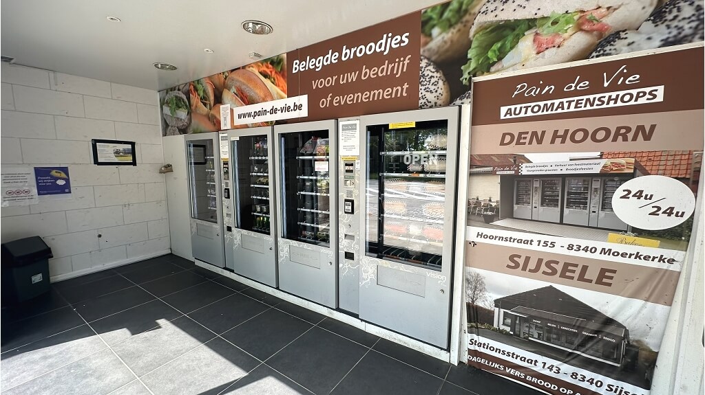 Overname automatenshop in Sijsele en Donk