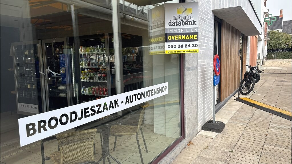 Overname instapklare broodjeszaak en automatenshop in Oedelem