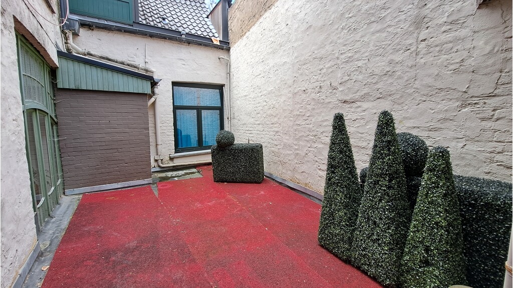 Ruim appartement met Terras te huur in centrum Brugge