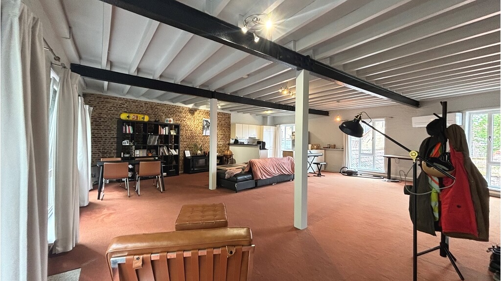 Ruim 3-slaapkamerappartement te huur in Brugge regio Begijnhof