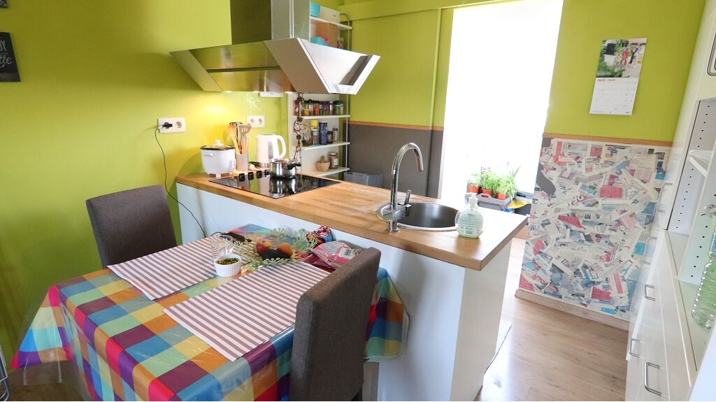 Comfortabel duplex-appartement te huur in Brugge