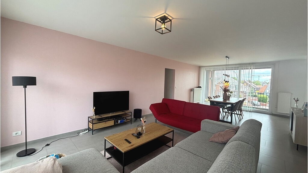 Recent 3-slaapkamerappartement met 2 Terrassen en Autostandplaats te huur in Sint-Andries Brugge