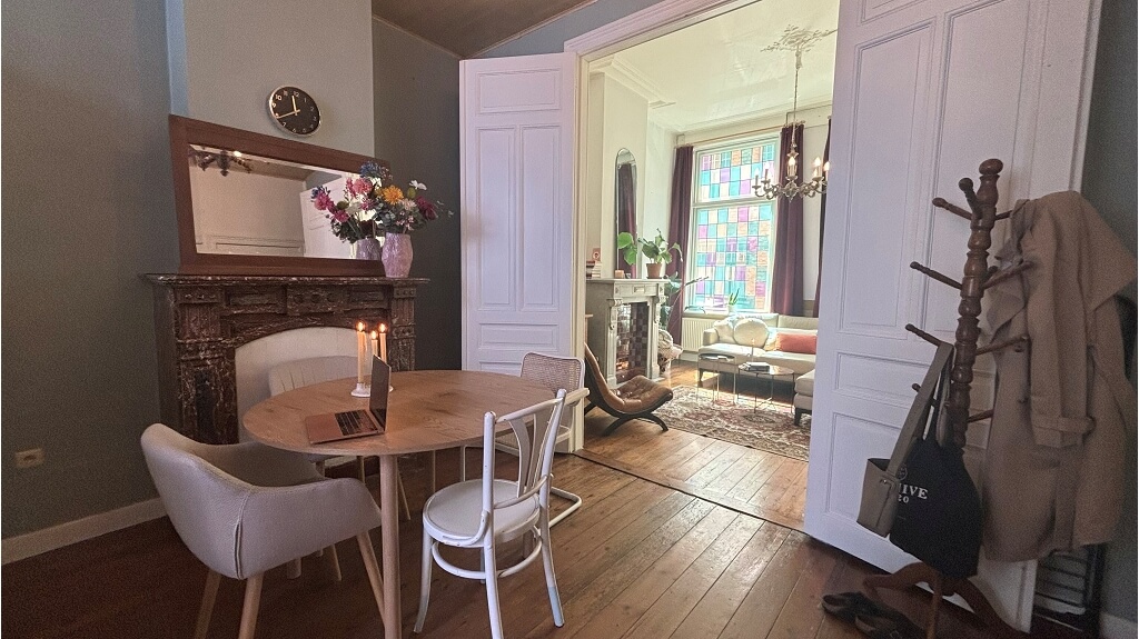 Gelijkvloers appartement met ruim Terras te huur in Brugge