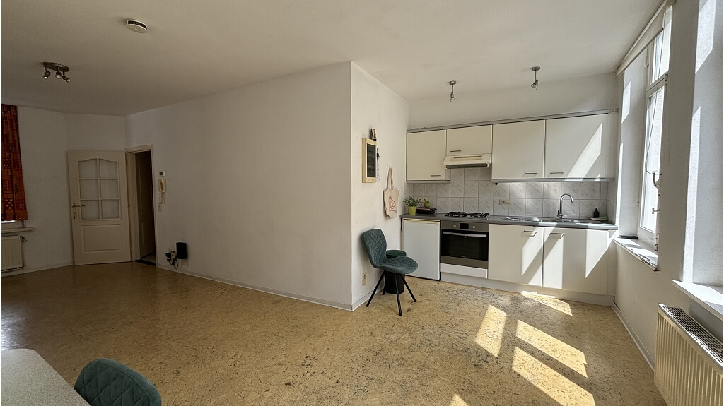 Lichtrijk 2-slaapkamerappartement te huur in Brugge
