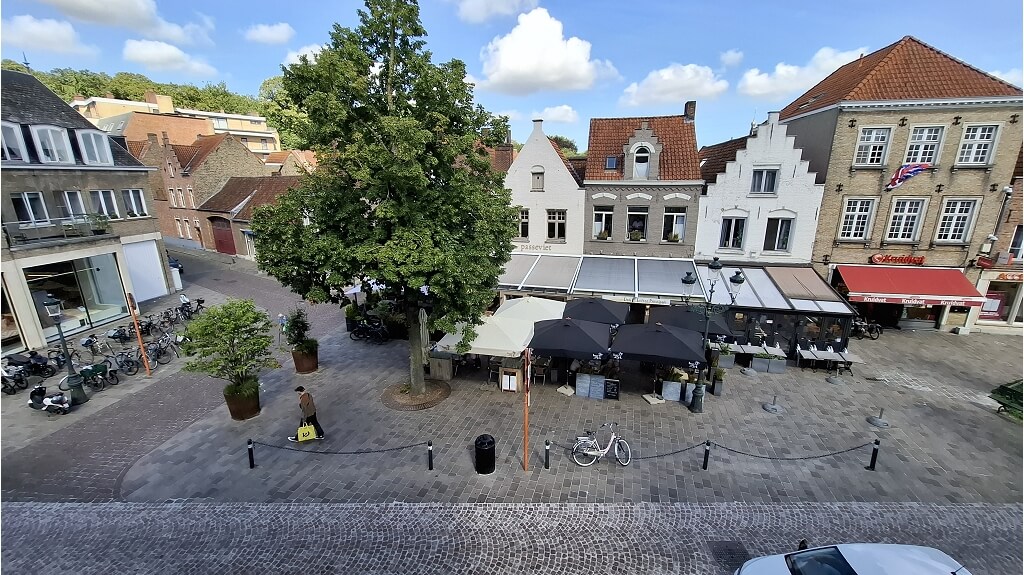 Ruim 2-slaapkamerappartement te huur in Brugge