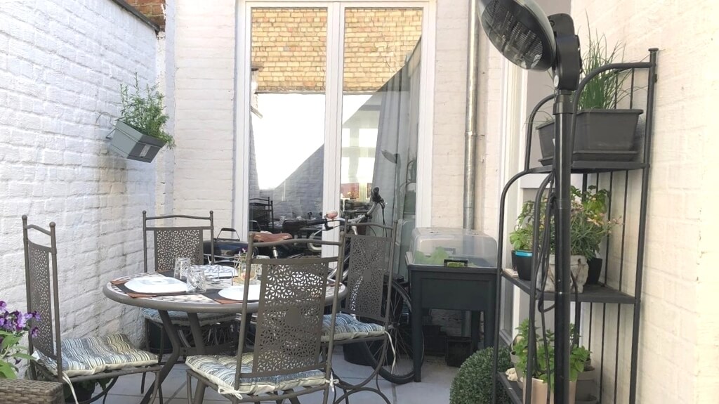 Comfortabele woning met Stadsterras te koop in Brugge