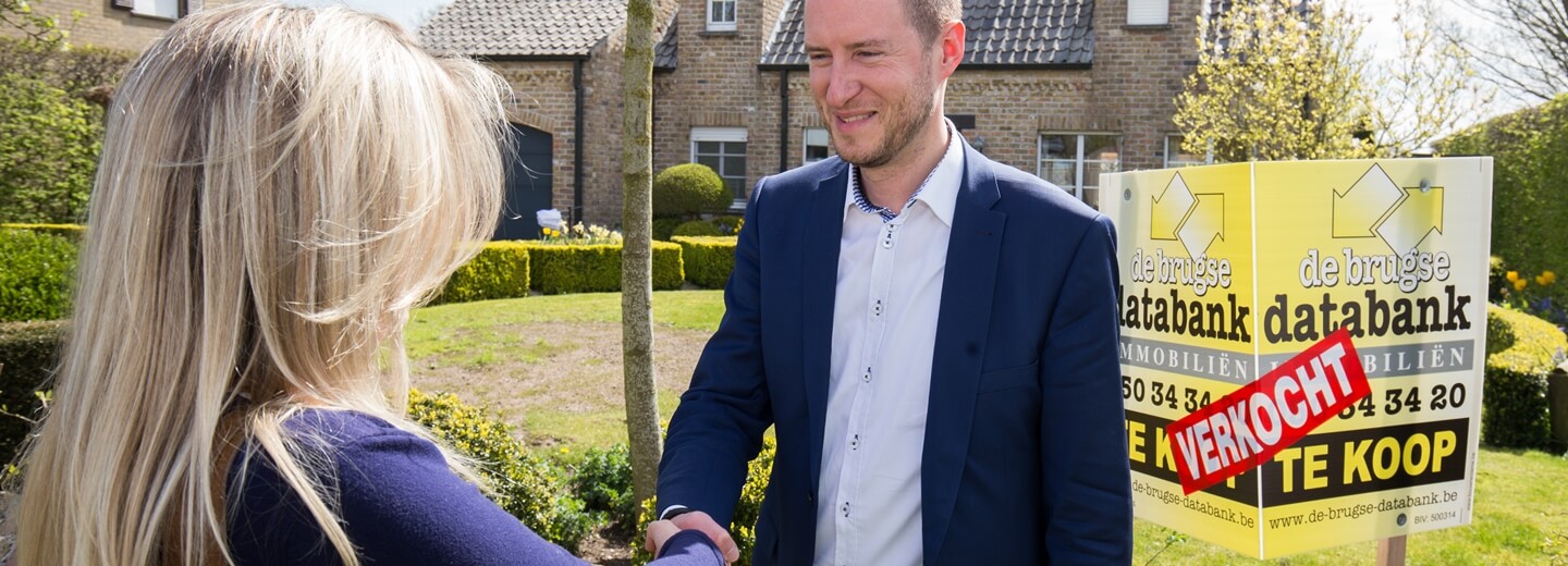 De Brugse Databank dienst commercieel vastgoed verkopen - for sale - a vendre succes verkocht snelle verkoop