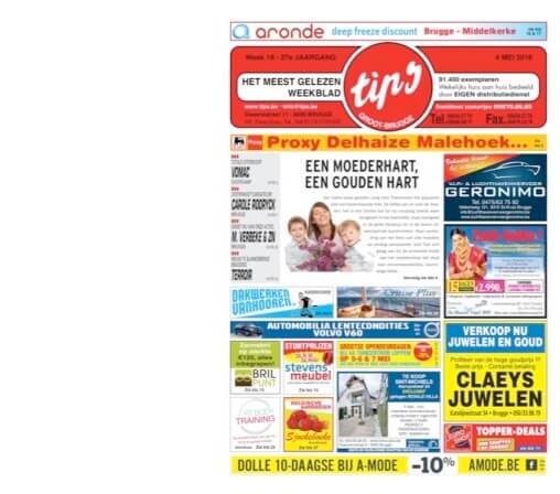 publiciteit publicatie tips weekblad